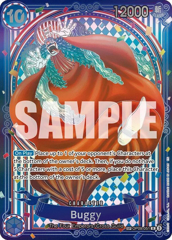 Buggy - OP09-051 (SP) #op9-051 – The Azure Sea's Seven