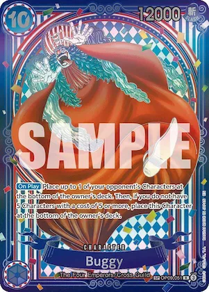 Buggy - OP09-051 (SP) #op9-051 – The Azure Sea's Seven