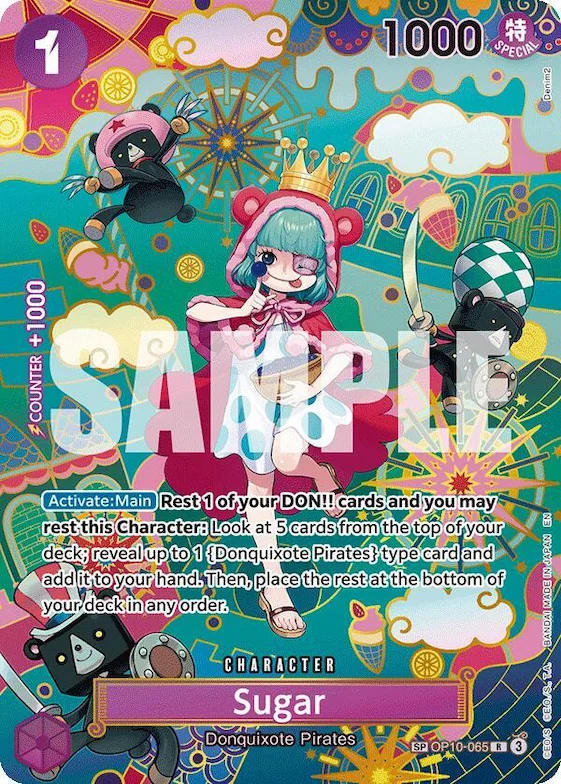 Sugar - OP10-065 (SP) #op10-065 – The Azure Sea's Seven
