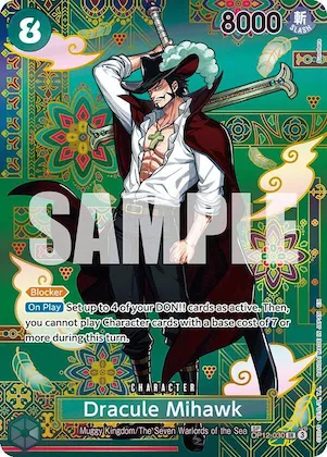 Dracule Mihawk - OP12-030 (SP) #op12-030 – The Azure Sea's Seven