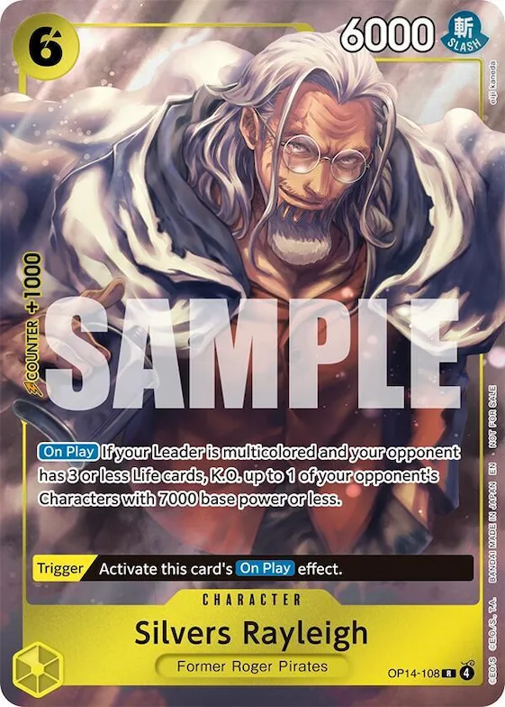 Silvers Rayleigh (Dash Pack) #op14-108 – The Azure Sea's Seven
