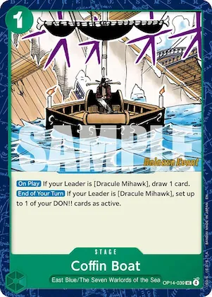 Barque mortuaire op14-039 – OP14 – The Azure Sea's Seven Release Event Cards