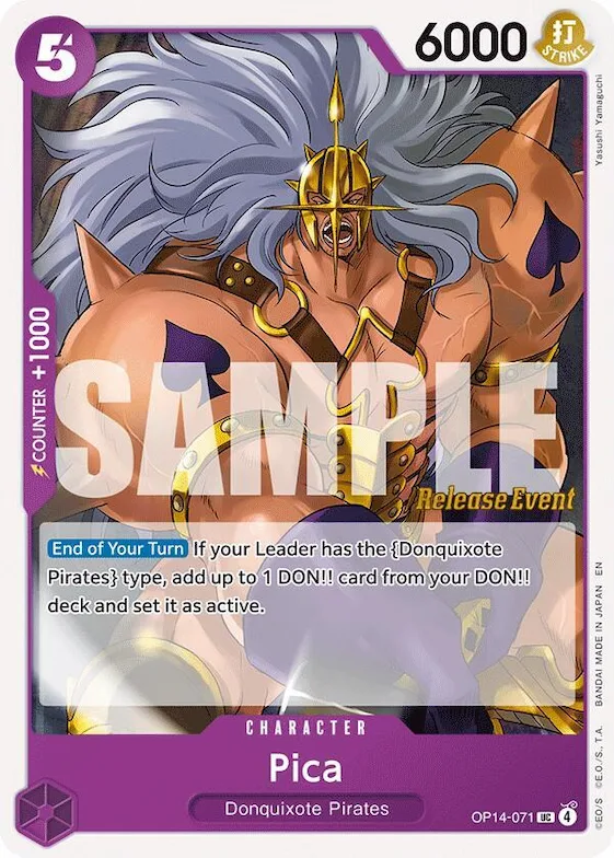 Pica op14-071 – OP14 – The Azure Sea's Seven Release Event Cards