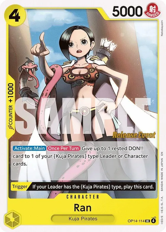 Ran op14-114 – OP14 – The Azure Sea's Seven Release Event Cards