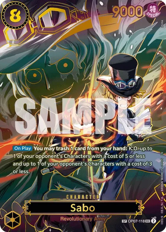 Sabo - OP07-118 (SP) #op7-118 – Carrying On His Will