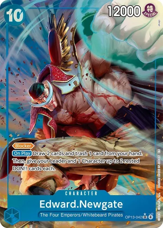 Edward.Newgate (Alternate Art) #op13-042 – Carrying On His Will