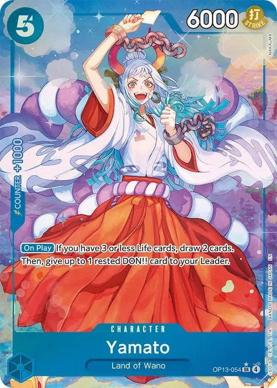 Yamato (Alternate Art) #op13-054 – Carrying On His Will