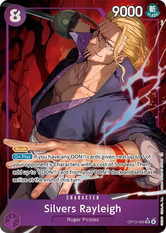 Silvers Rayleigh (Alternate Art) #op13-066 – Carrying On His Will