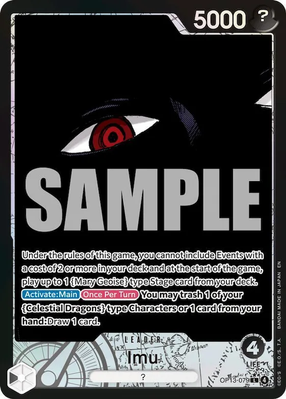 Imu (Alternate Art) #op13-079 – Carrying On His Will
