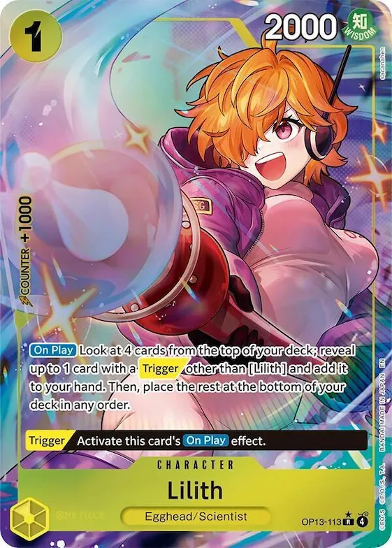 Lilith (Alternate Art) #op13-113 – Carrying On His Will