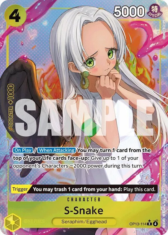 S-Snake (Alternate Art) #op13-114 – Carrying On His Will