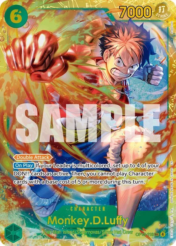 Monkey.D.Luffy (118) #op13-118 – Carrying On His Will