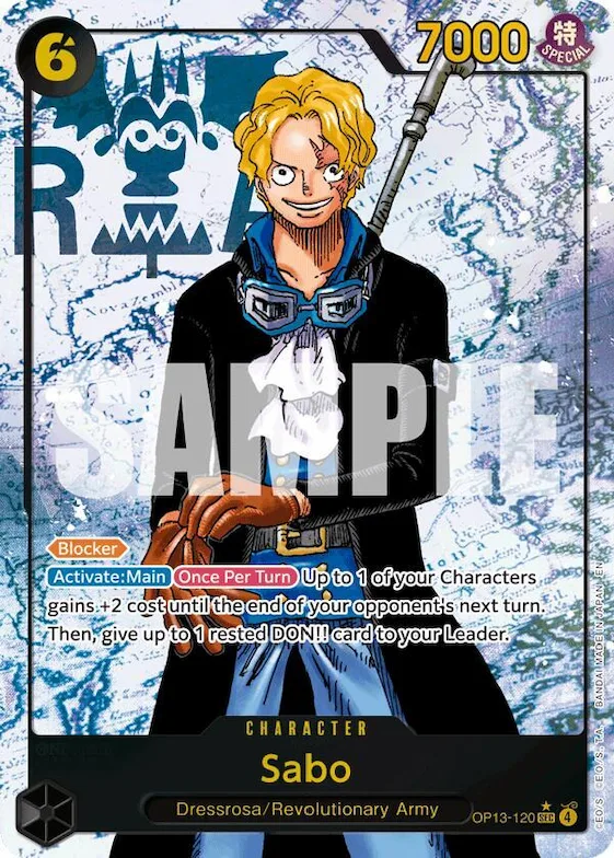 Sabo (120) (Parallel) #op13-120 – Carrying On His Will