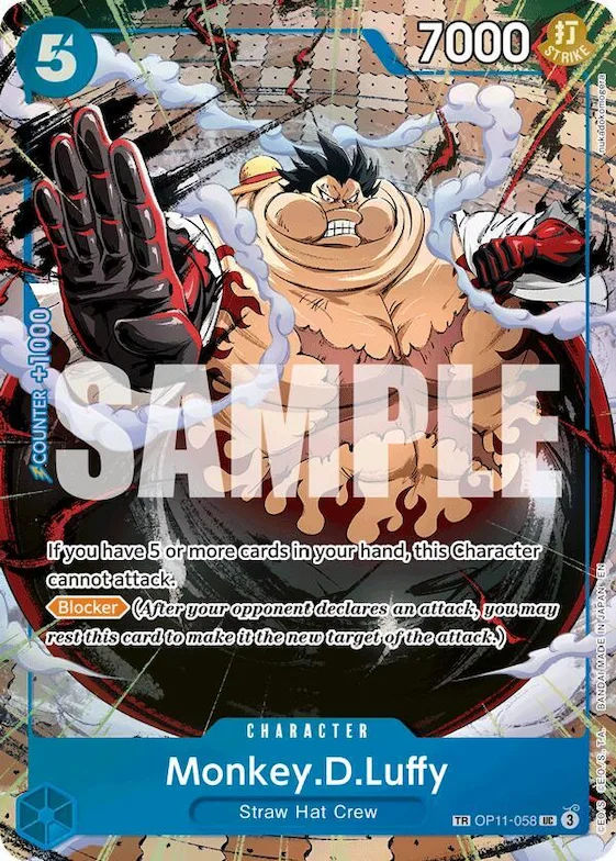 Monkey.D.Luffy - OP11-058 (TR) #op11-058 – Carrying On His Will