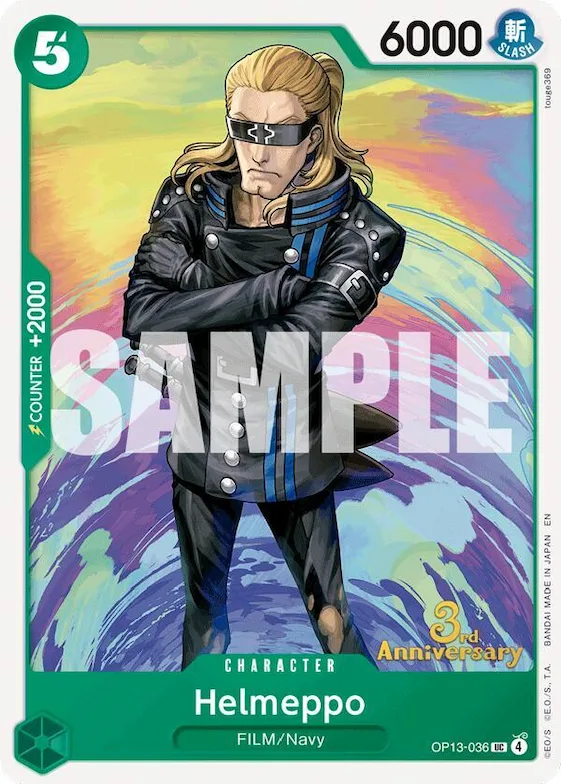 Hermep op13-036 – OP13 – Carrying On His Will: 3rd Anniversary Tournament Cards