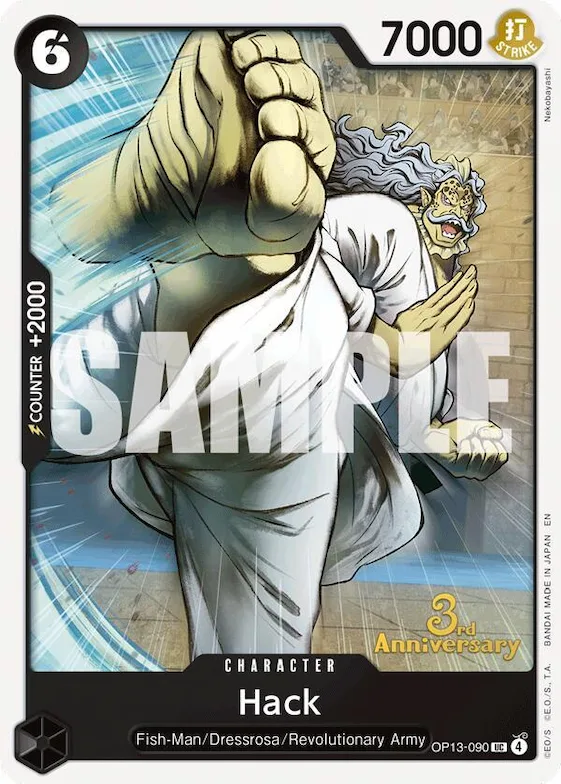 Hack op13-090 – OP13 – Carrying On His Will: 3rd Anniversary Tournament Cards