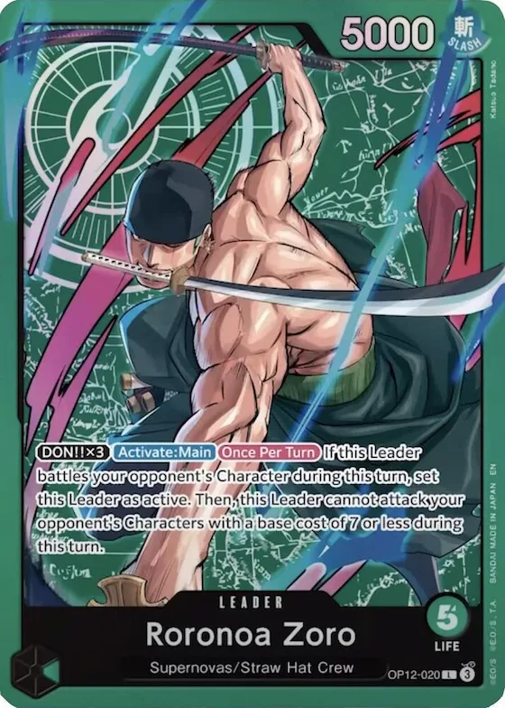 Roronoa Zoro - OP12-020 (Zoro Deck) #op12-020 – Learn Together Deck Set