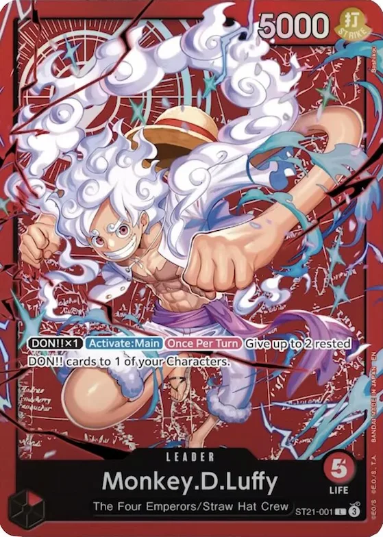 Monkey.D.Luffy - ST21-001 (Luffy Deck) #st21-001 – Learn Together Deck Set
