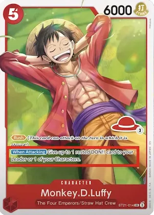 Monkey.D.Luffy - ST21-014 (Luffy Deck) #st21-014 – Learn Together Deck Set