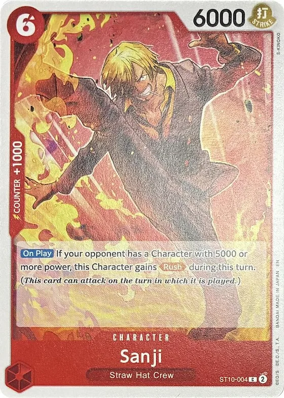 Sanji - ST10-004 #st10-004 – Learn Together Deck Set