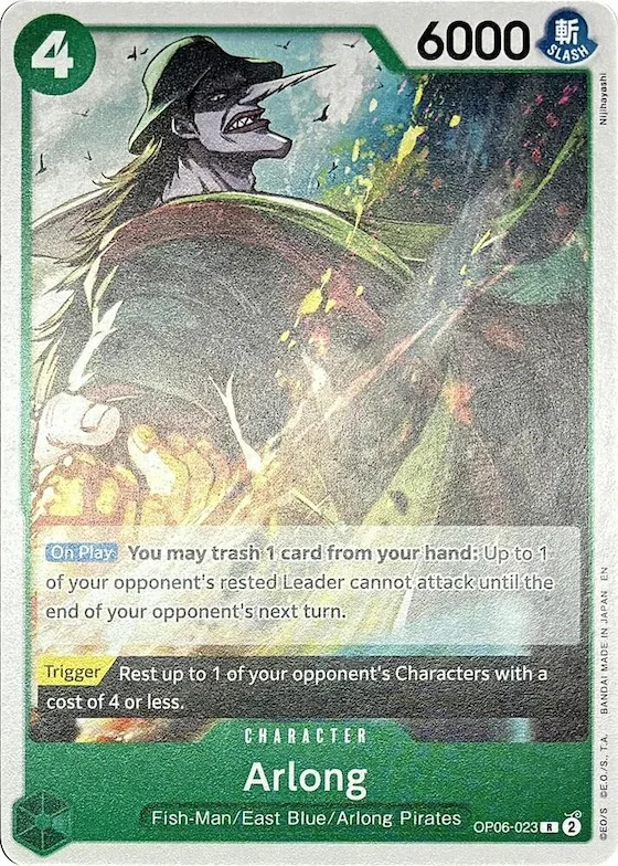 Arlong - OP06-023 #op6-023 – Learn Together Deck Set