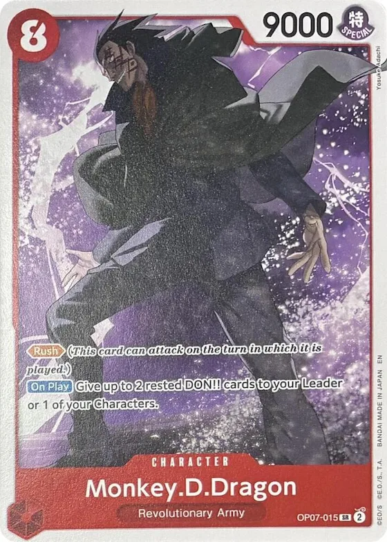 Monkey.D.Dragon - OP07-015 #op7-015 – Learn Together Deck Set