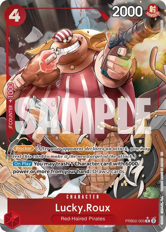 Lucky.Roux (Alternate Art) #prb2-003 – Premium Booster -The Best- Vol. 2