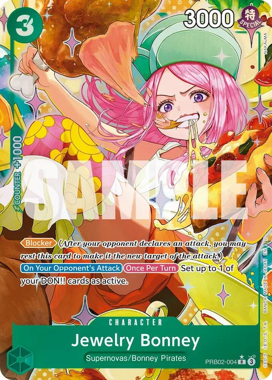 Jewelry Bonney - PRB02-004 (Alternate Art) #prb2-004 – Premium Booster -The Best- Vol. 2