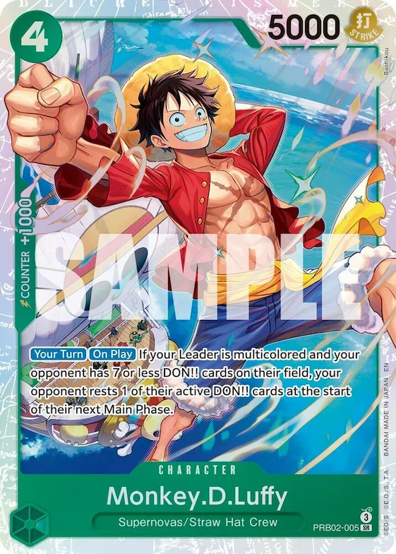 Monkey.D.Luffy - PRB02-005 #prb2-005 – Premium Booster -The Best- Vol. 2