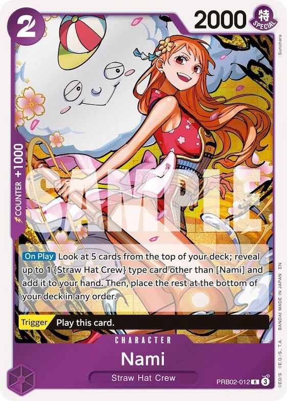 Nami prb2-012 – PRB02 – Premium Booster -The Best- Vol. 2