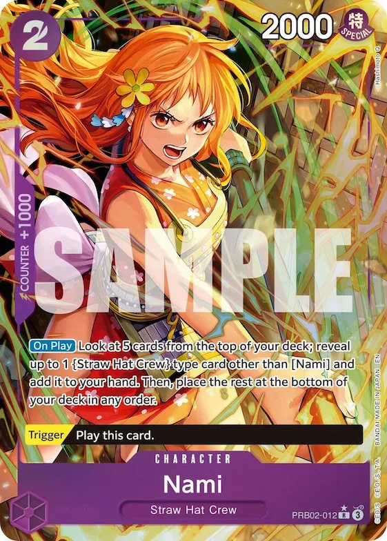 Nami (Alternate Art) #prb2-012 – Premium Booster -The Best- Vol. 2
