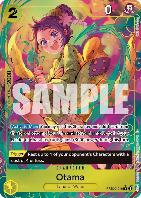 Otama (Alternate Art) #prb2-016 – Premium Booster -The Best- Vol. 2