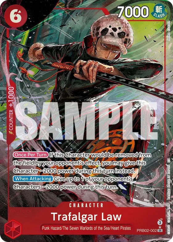 Trafalgar Law - PRB02-002 (Alternate Art) #prb2-002 – Premium Booster -The Best- Vol. 2