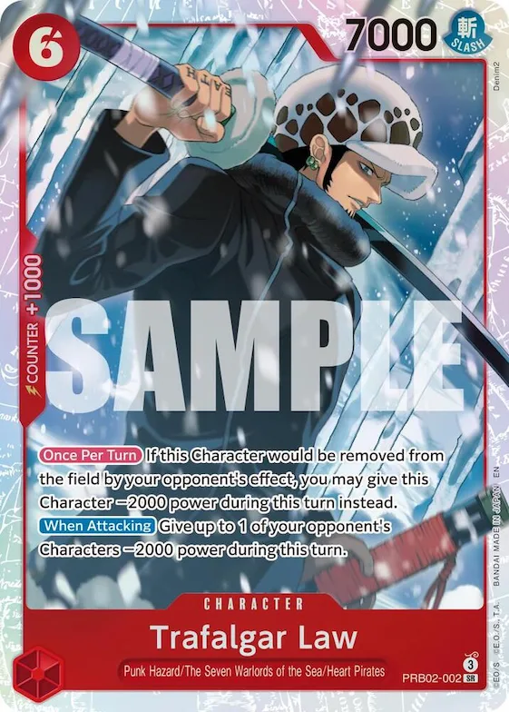 Trafalgar Law - PRB02-002 #prb2-002 – Premium Booster -The Best- Vol. 2