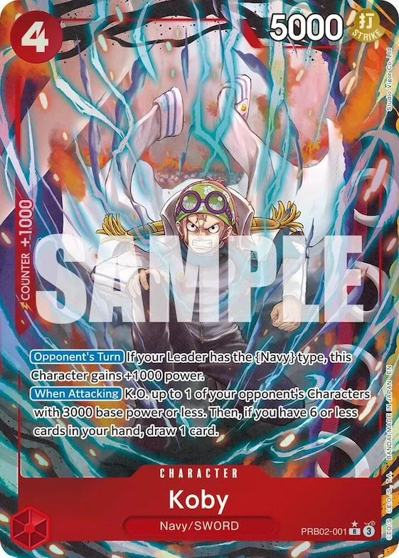 Koby (Alternate Art) #prb2-001 – Premium Booster -The Best- Vol. 2