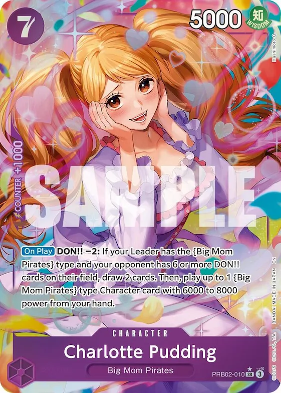 Charlotte Pudding - PRB02-010 (Alternate Art) #prb2-010 – Premium Booster -The Best- Vol. 2