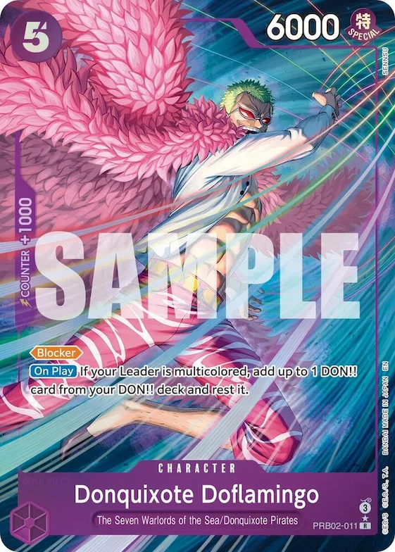 Donquixote Doflamingo (Alternate Art) #prb2-011 – Premium Booster -The Best- Vol. 2