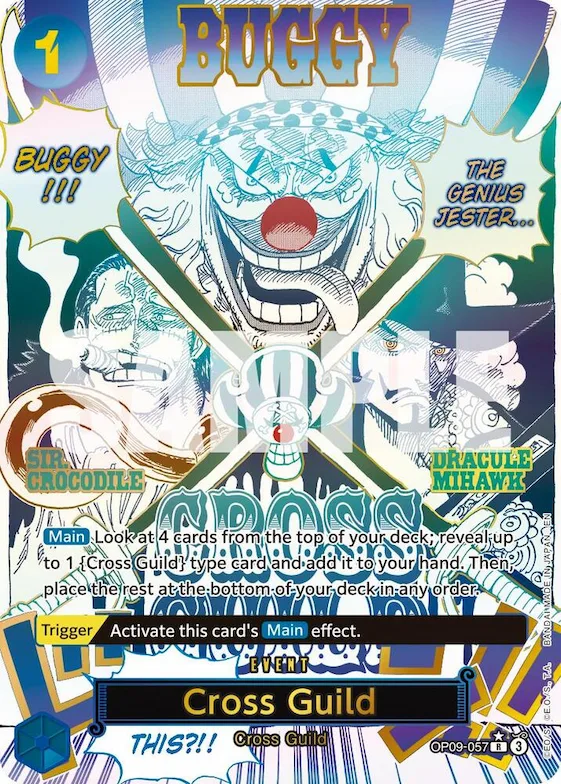 Cross Guild (Alternate Art) #op9-057 – Premium Booster -The Best- Vol. 2