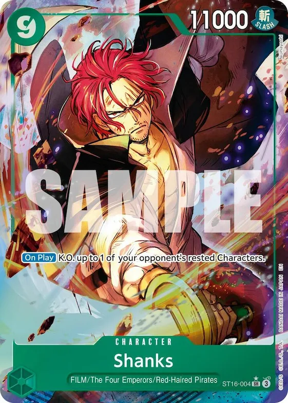 Shanks - ST16-004 (Alternate Art) #st16-004 – Premium Booster -The Best- Vol. 2