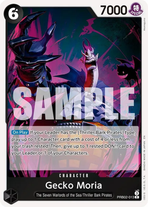 Gecko Moria #prb2-013 – Premium Booster -The Best- Vol. 2