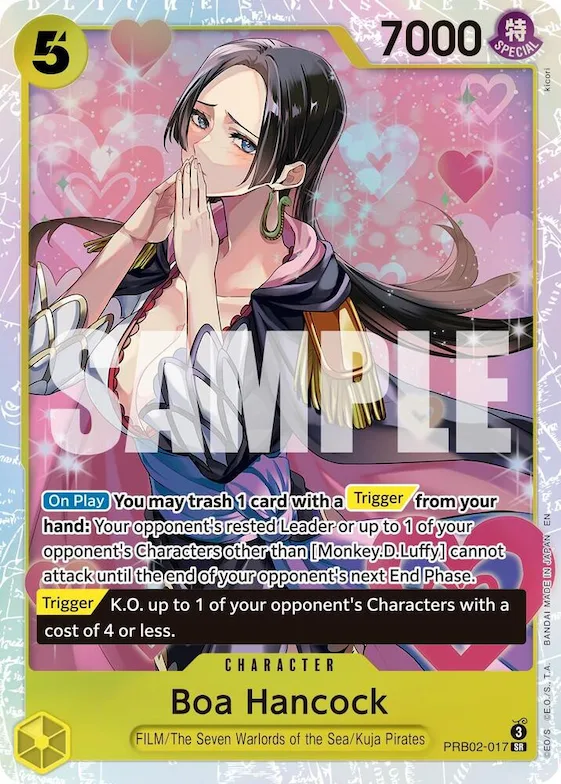 Boa Hancock prb2-017 – PRB02 – Premium Booster -The Best- Vol. 2
