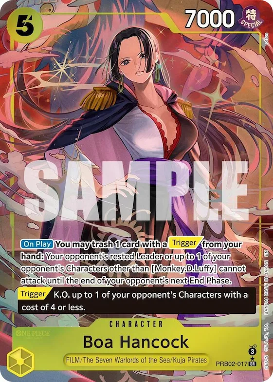 Boa Hancock (Alternate Art) #prb2-017 – Premium Booster -The Best- Vol. 2