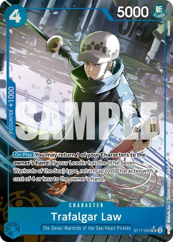 Trafalgar Law - ST17-002 (Alternate Art) #st17-002 – Premium Booster -The Best- Vol. 2