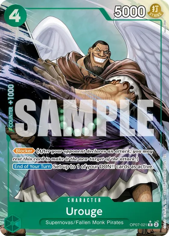 Urouge (Alternate Art) #op7-021 – Premium Booster -The Best- Vol. 2