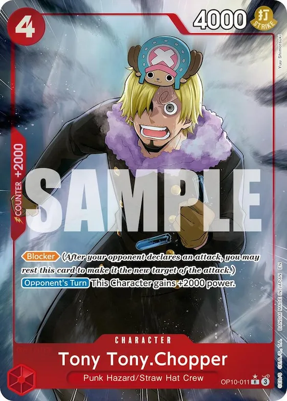 Tony Tony.Chopper (Alternate Art) #op10-011 – Premium Booster -The Best- Vol. 2