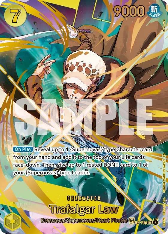 Trafalgar Law - OP10-119 (SP) #op10-119 – Premium Booster -The Best- Vol. 2