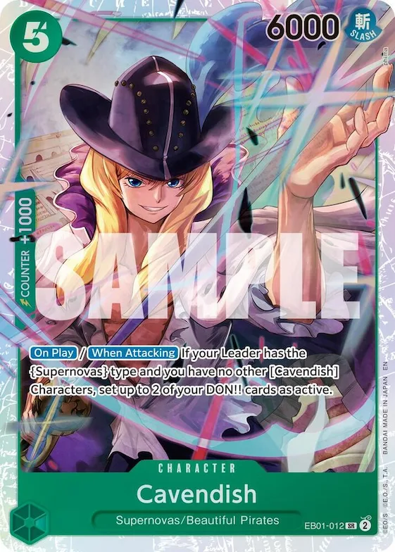 Cavendish - EB01-012 (Reprint) #eb1-012 – Premium Booster -The Best- Vol. 2