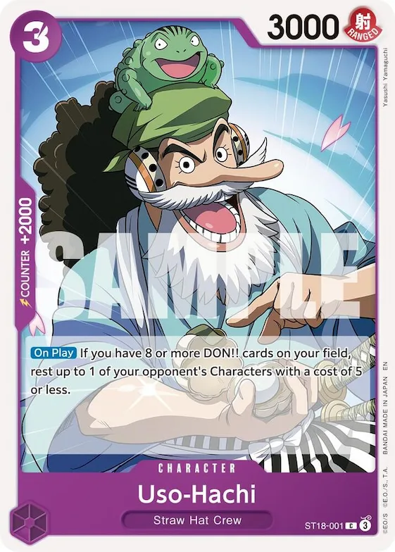 Uso-Hachi (Reprint) #st18-001 – Premium Booster -The Best- Vol. 2