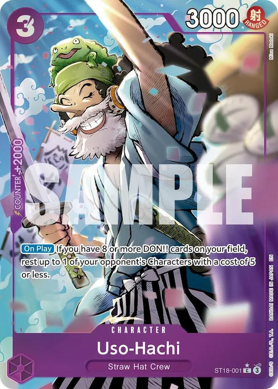 Uso-Hachi (Alternate Art) #st18-001 – Premium Booster -The Best- Vol. 2