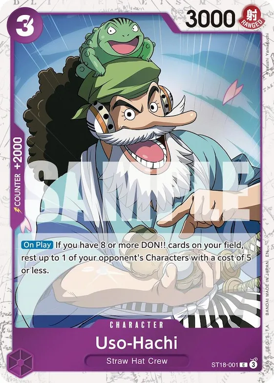 Uso-Hachi (Pirate Foil) #st18-001 – Premium Booster -The Best- Vol. 2